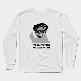 positive cat Long Sleeve T-Shirt